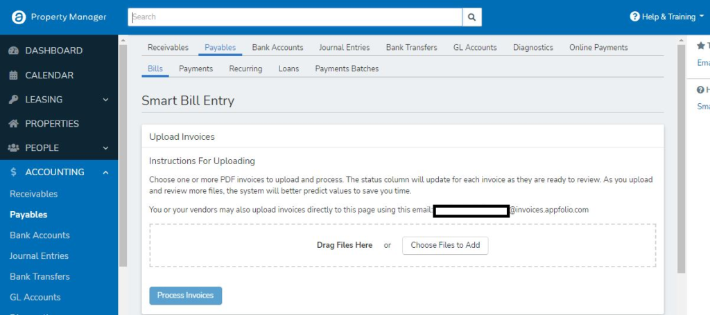 AppFolio Smart Bill Entry - Cloud5 Accounting