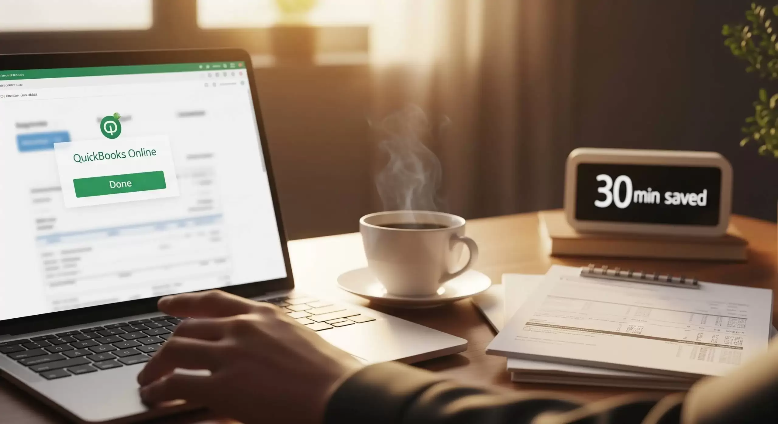 QBO memorized transactions