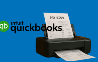 Printing Pay Stubs in QuickBooks Online