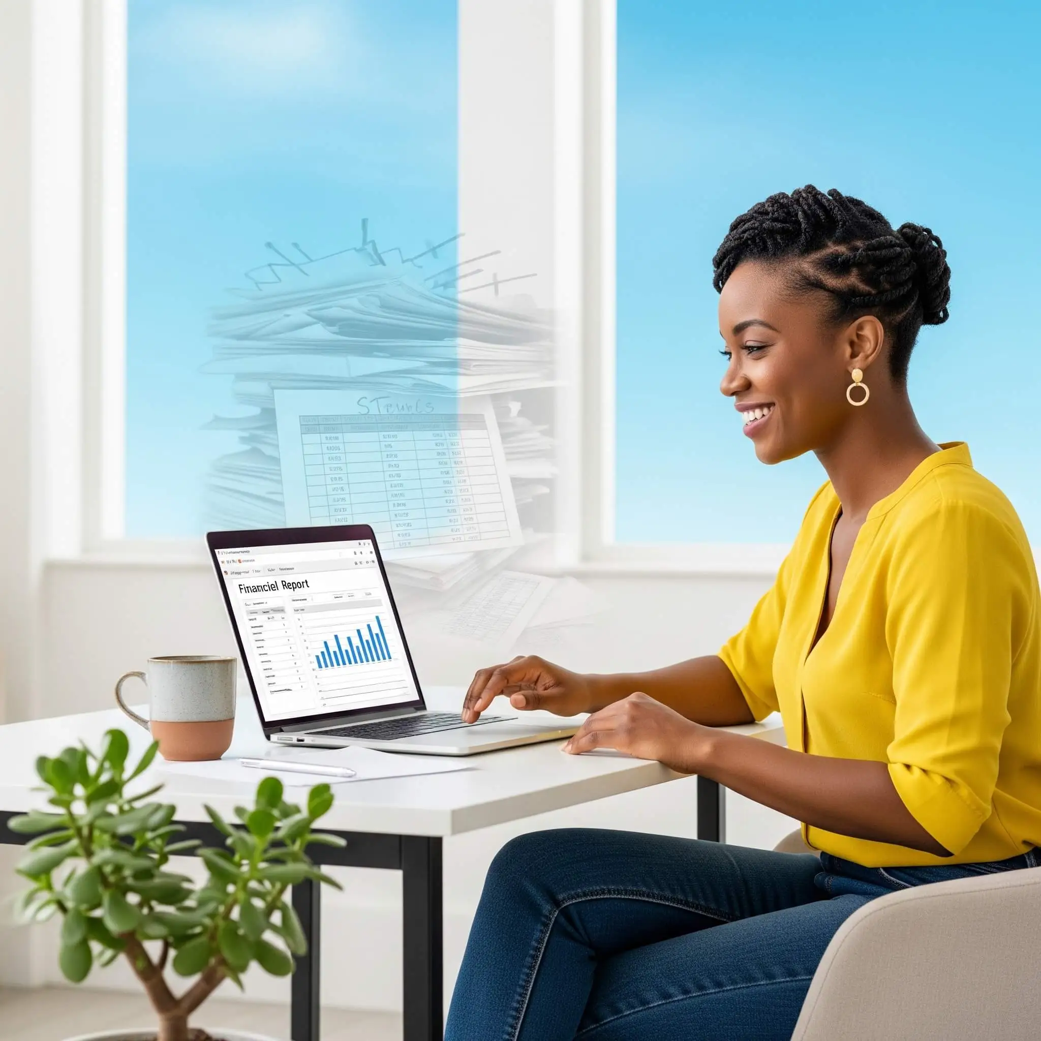 satisfied small business owner