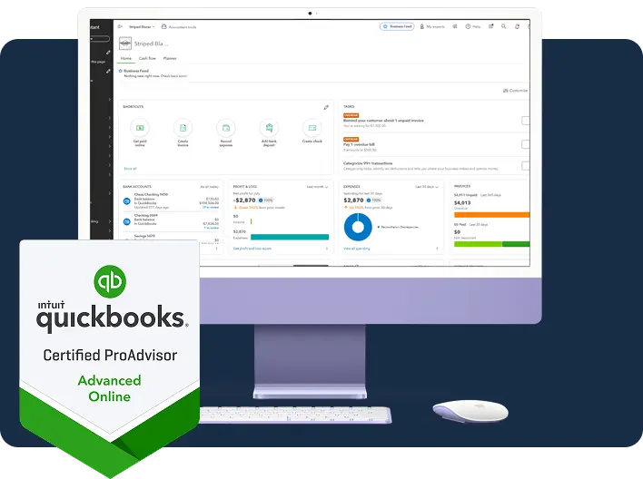Certified QuickBooks Bookkeeper